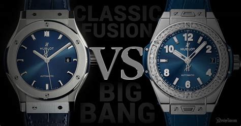 hublot classic fusion vs big bang